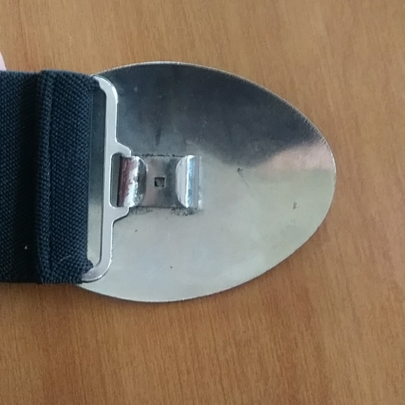 Chunky Swirl Stretch Belt Black Creme - Picture 7 of 12